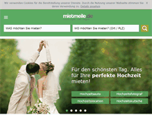 Tablet Screenshot of mietmeile.de